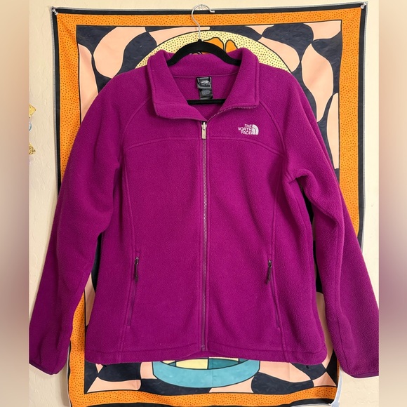 The North Face Purple Full Zip Up - Picture 1 of 10